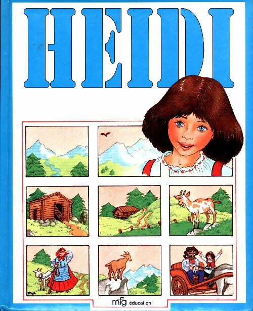 Livrenpoche : Heidi au chalet de grand-mère - Michèle Poirier - Livre