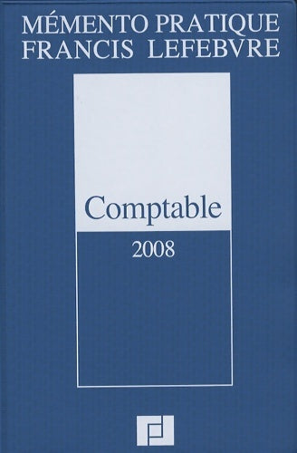 Livrenpoche : Comptable 2008 - Pricewaterhousecoopers - Livre
