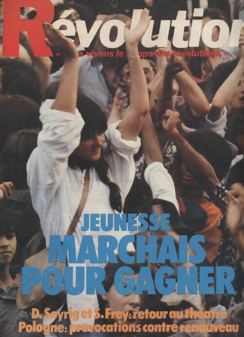 Livrenpoche : Révolution n°56 : Jeunesse Marchais pour changer - Collectif - Livre