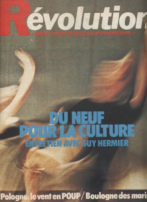 Livrenpoche : Révolution n°73 : du neuf pour la culture - Collectif - Livre