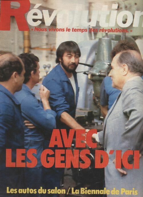 Livrenpoche : Révolution n°135 : avec les gens d'ici - Collectif - Livre