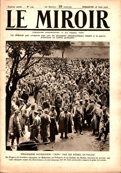 Livrenpoche : Le Miroir n°134 - Collectif - Livre