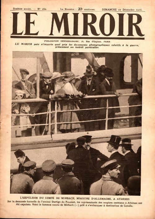 Livrenpoche : Le Miroir n°160 - Collectif - Livre