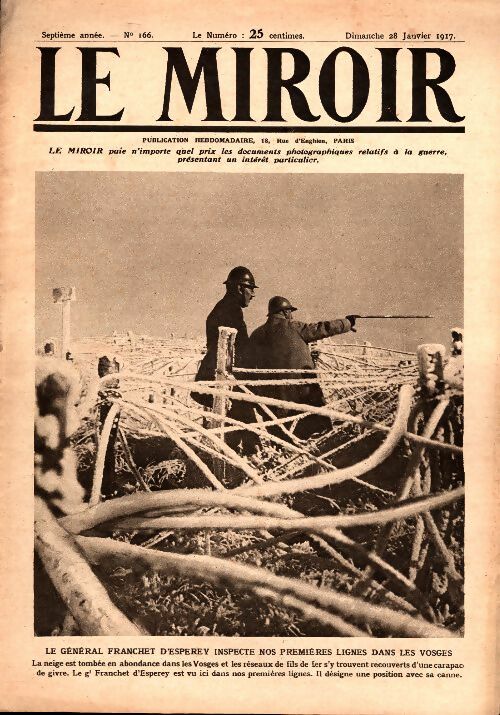 Livrenpoche : Le Miroir n°166 - Collectif - Livre