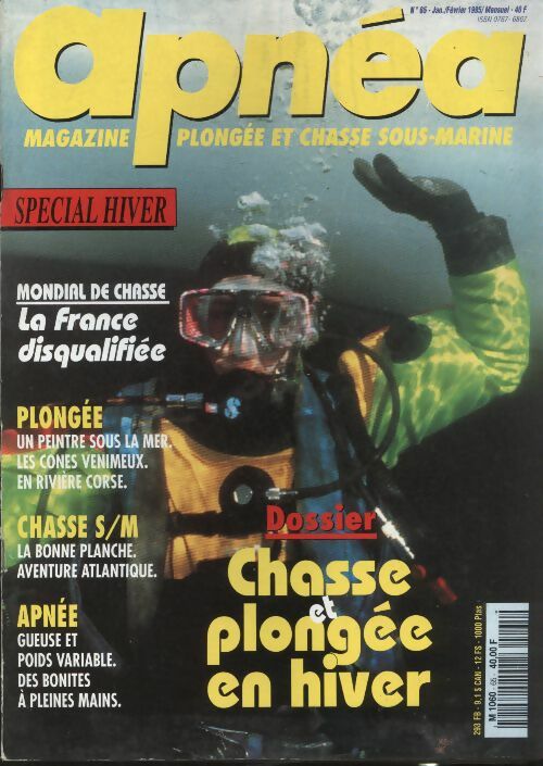 Livrenpoche : Apnéa n°65 : dossier chasse et plongée en hiver - Collectif - Livre