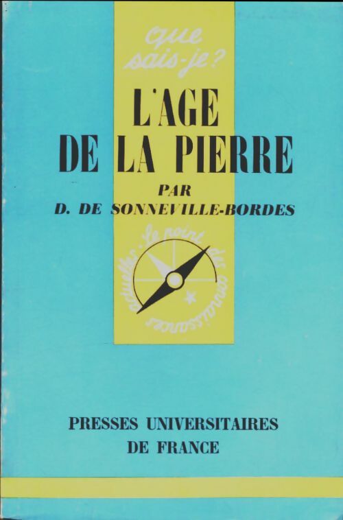 Livrenpoche : L'âge de la pierre - Denise De Sonneville-Bordes - Livre