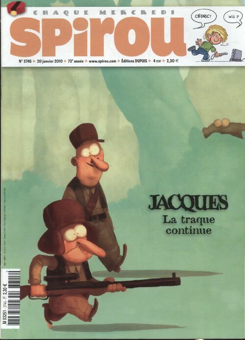 Livrenpoche : Spirou n°3745 : - Collectif - Livre