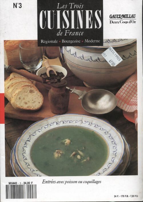 Livrenpoche : Les trois cuisines de France n°3 - Collectif - Livre