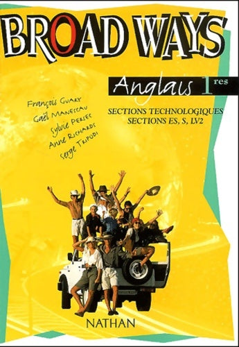 Livrenpoche : Broad ways 1e STT 2002 - François Guary - Livre