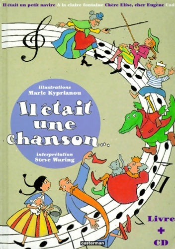 Livrenpoche : Il était une chanson livre + CD - Kyprianou Marie - Livre
