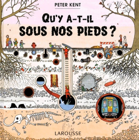 Livrenpoche : Qu'y a-t-il sous nos pieds ? - Peter Kent - Livre