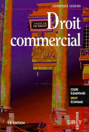 Livrenpoche : Droit commercial. 12ème édition - Dominique Legeais - Livre
