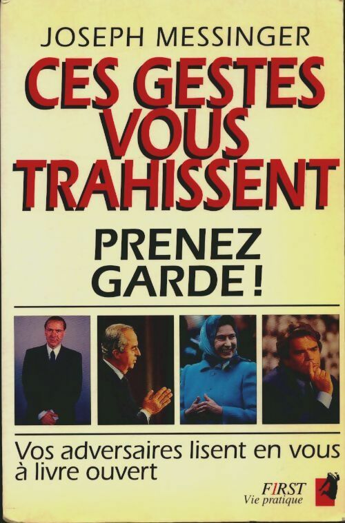 Livrenpoche : Ces gestes vous trahissent - Joseph Messinger - Livre