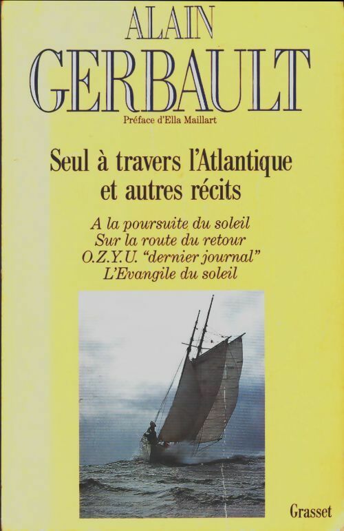 Livrenpoche : Seul à travers l'Atlantique - Alain Gerbault - Livre