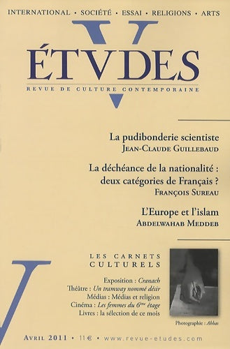 Livrenpoche : Études avril 2011 - Collectif - Livre