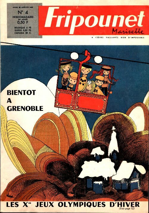 Livrenpoche : Fripounet 28e année n°4 - Collectif - Livre