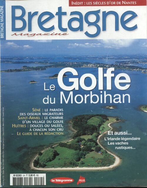 Livrenpoche : Bretagne magazine n°24 : le Golfe du Morbihan - Collectif - Livre