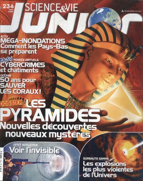 Livrenpoche : Science & vie junior n°234 : Les pyramides, nouvelles découvertes, nouveaux mystères - Collectif - Livre