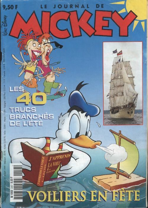 Livrenpoche : Le journal de Mickey n°2457 : Voiliers en fête - Collectif - Livre