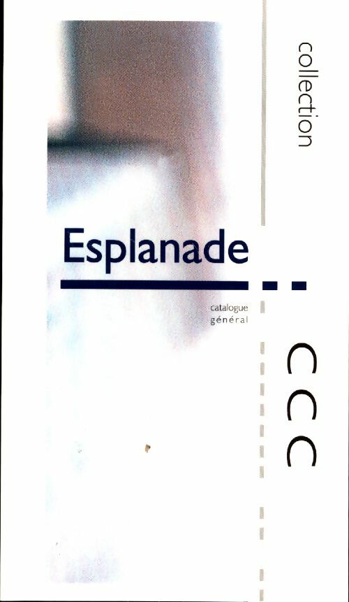Livrenpoche : Esplanade. Centre culturel canadien - Collectif - Livre