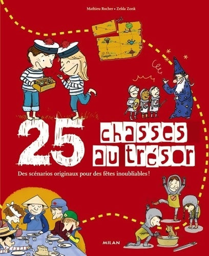 Livrenpoche : 25 chasses au trésor - Mathieu Rocher - Livre