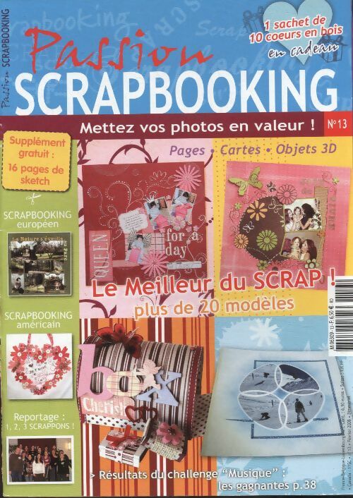 Livrenpoche : Passion scrapbooking n°13 - Collectif - Livre