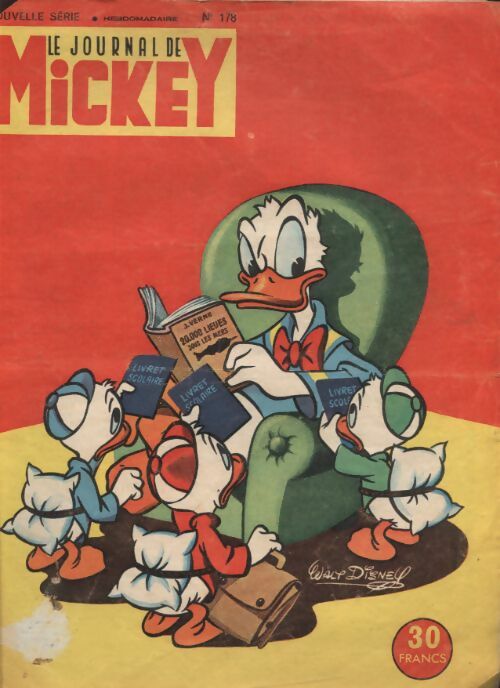Livrenpoche : Le journal de Mickey n°178 - Collectif - Livre