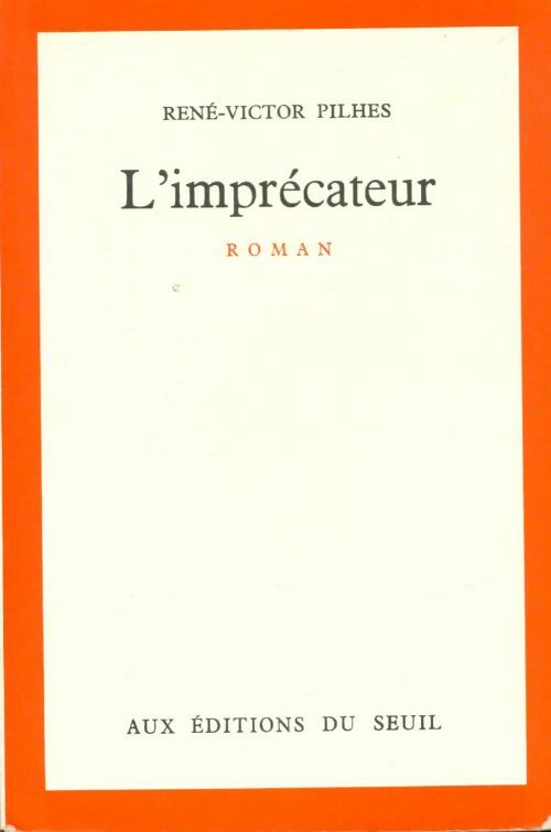 Livrenpoche : L'imprécateur - René-Victor Pilhes - Livre