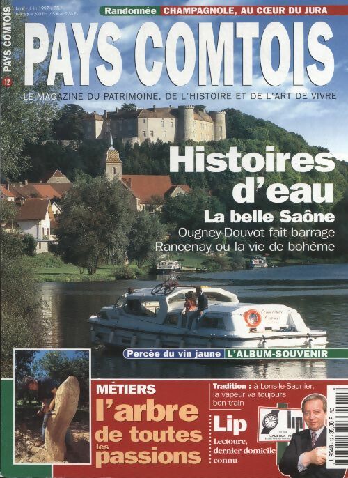 Livrenpoche : Pays Comtois n°12 : histoires d'eau, la belle Saône - Collectif - Livre
