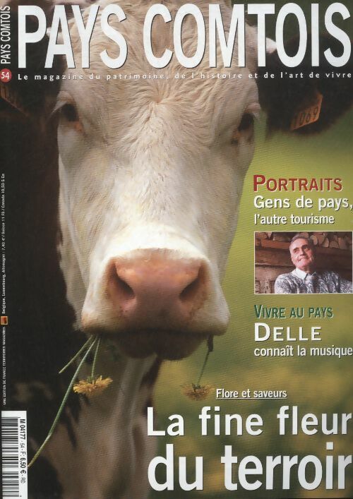 Livrenpoche : Pays Comtois n°54 : la fine fleur du terroir - Collectif - Livre
