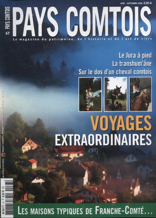 Livrenpoche : Pays Comtois n°67 : voyages extraordinaires - Collectif - Livre