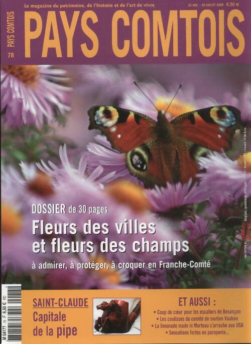 Livrenpoche : Pays Comtois n°78 : fleurs des villes et fleurs des champs - Collectif - Livre