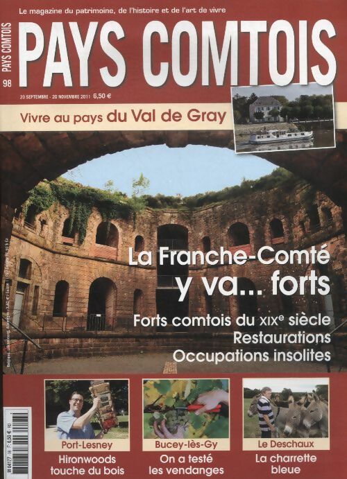 Livrenpoche : Pays Comtois n°98 : la Franche-Comté y va...forts - Collectif - Livre