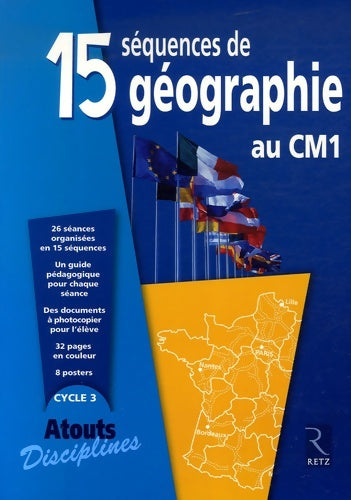 Livrenpoche : 15 Séquences de géographie CM1 - Jacques Arnaud - Livre