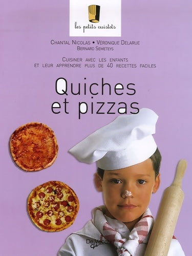 Livrenpoche : Quiches et pizzas - Chantal Nicolas - Livre