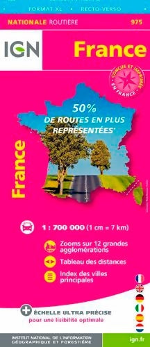 Livrenpoche : 975 France routier xl recto;verso - Collectif - Livre