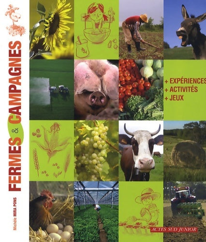 Livrenpoche : Fermes & campagnes - Michèle Mira-Pons - Livre