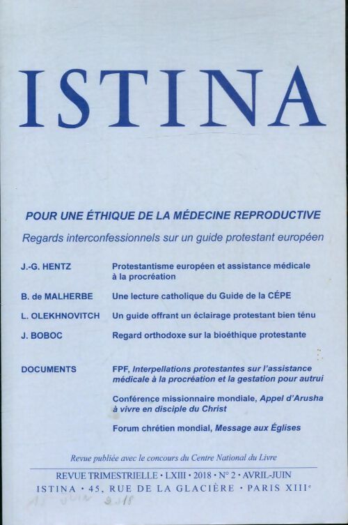 Livrenpoche : Istina n°2 - Collectif - Livre