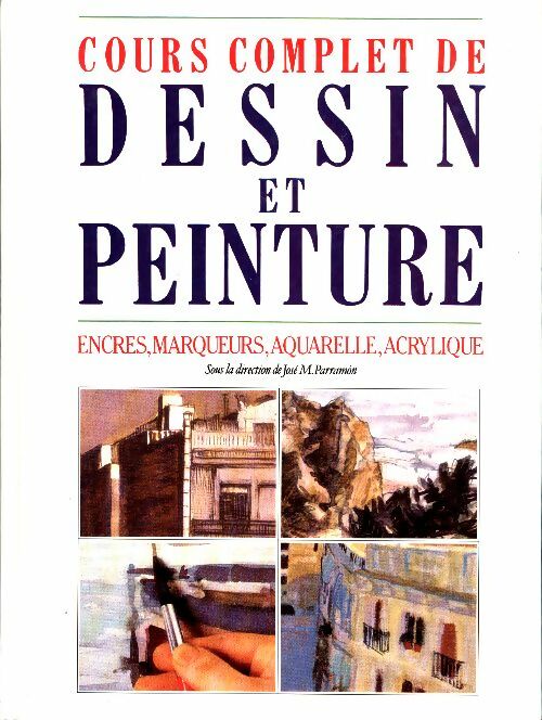 Livrenpoche : Cours complet de dessin et peinture - Claudine Voillereau - Livre