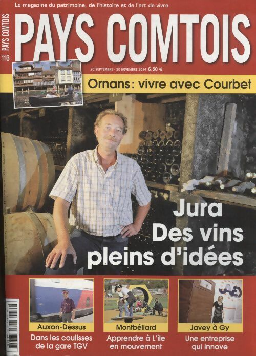Livrenpoche : Pays Comtois n°116 : Jura, des vins pleins d'idées - Collectif - Livre