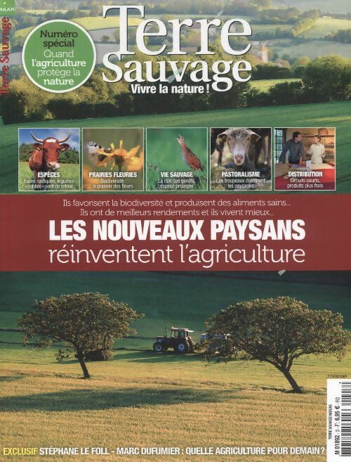Livrenpoche : Terre sauvage n°289 : Les nouveaux paysans - Collectif - Livre