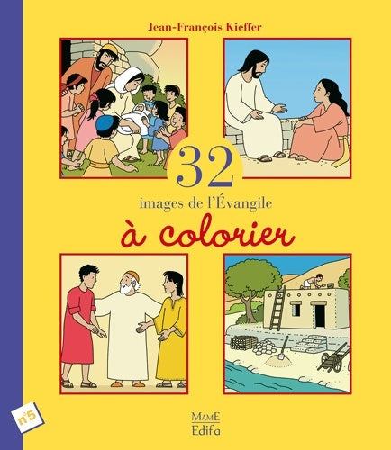 Livrenpoche : 32 images de l'évangile à colorier numéro 5 - Jean-François Kieffer - Livre