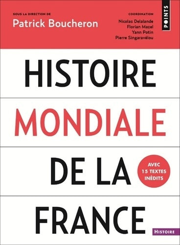 Livrenpoche : Histoire mondiale de la France - Collectif - Livre