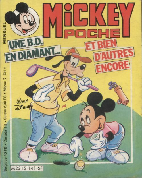 Livrenpoche : Mickey poche n°141 - Collectif - Livre