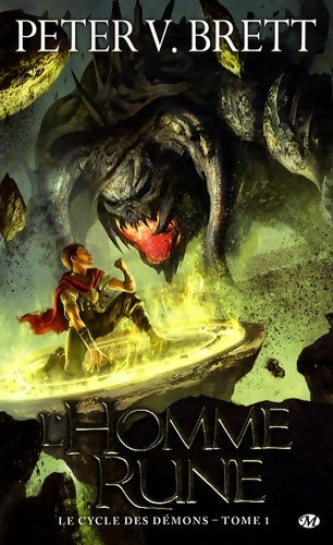 Livrenpoche : Le cycle des démons Tome I : L'homme-rune - Peter V. Brett - Livre