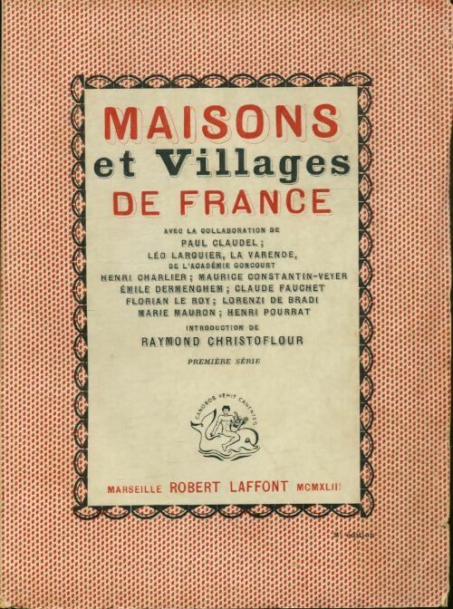 Livrenpoche : Maisons et villages de France - Collectif - Livre