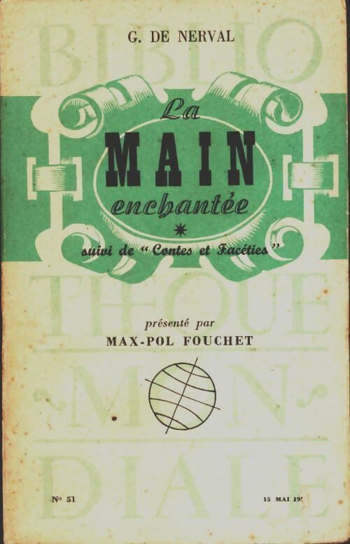 Livrenpoche : La main enchantée - Gérard De Nerval - Livre