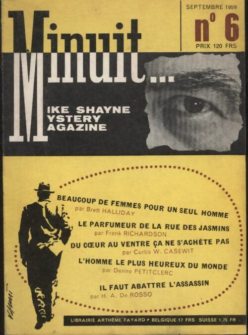 Livrenpoche : Minuit ... n°6 - Collectif - Livre