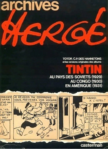 Livrenpoche : Archives hergé Tome I : Tintin - Hergé - Livre