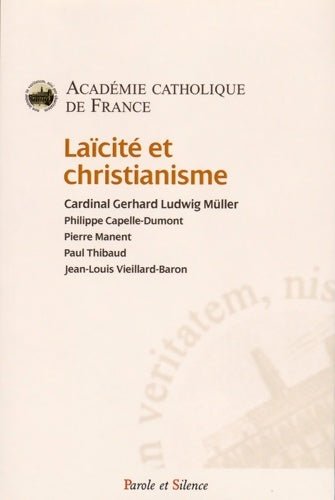 Livrenpoche : Laïcité et christianisme - Académie Catholique De France - Livre